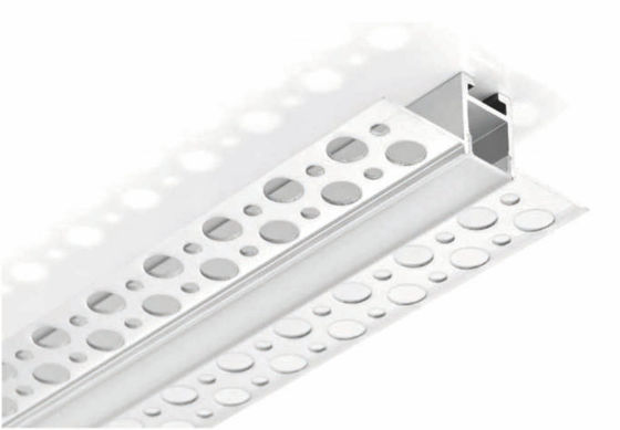 13mm IP20 LED Linear Light Corner Recessed Trimless Led Aluminium Profile