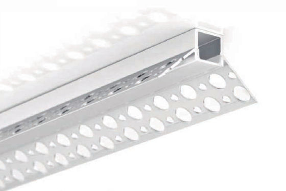 13mm IP20 LED Linear Light Corner Recessed Trimless Led Aluminium Profile
