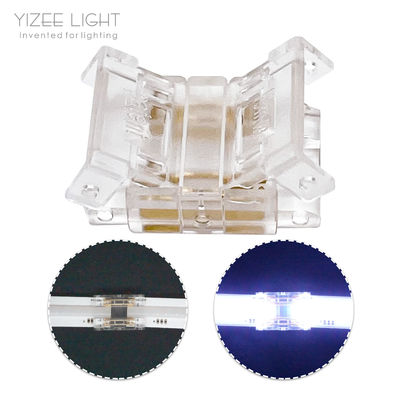 Connessione conveniente 4 pin LED Strip connettori per 10mm COB LED Strip