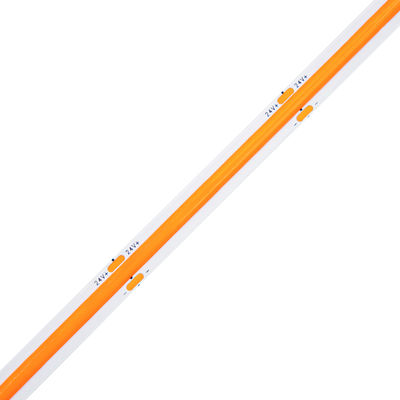 DC24V COB LED Strip Light COB LED Strip Lights 8mm Larghezza Amber Color LED Strip