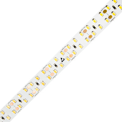 Lampade a LED a doppia linea a strisce flessibile 10 mm di larghezza SMD2216 280LED/M a LED a strisce bianca
