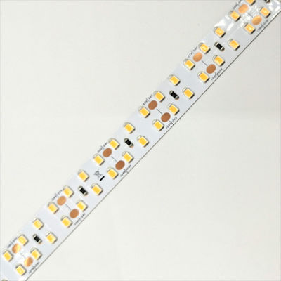 Doppia fila DC24V 15mm Larghezza Flessibile LED Strip Bianco luminoso led nastro flessibile