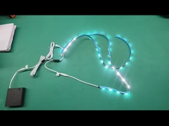 Personalizzi la striscia della batteria LED con illuminazione magnetica del guardaroba del commutatore