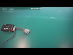 6*12mm Striscia di neon in silicone IP67 vista laterale Ra90 LED di estrusione in silicone Neon Flex